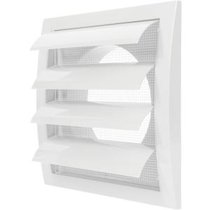 Repa Market 5" ABS Plastic White Dryer Vent Cover Outside, 5 Inch Exhaust Vent Cover with Flaps and Insect Screen for Walls or Ducting, Outside Vent Covers for House, Kitchen, Exterior Wall Vent