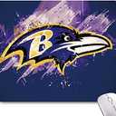 Pack of 2 Gaming Mouse Pad with Non-Slip Rubber Base, Cool Design Sports Mousepad for Computers and Laptops, Office Supplies Desk Decor