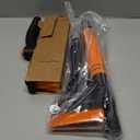 LivTee 32" Extendable Ice Scraper & Snow Brush for Car Windshield, 360 Rotating Snow Removal Tool for Cars, Trucks & SUVs, Automotive Winter Essentials & Car Accessories for Men, Orange