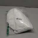 N&Y HOME Fabric Shower Curtain Liner 60 x 78 inch Long Stall Size, Hotel Quality, Washable, Water Repellent, White Bathroom Curtains with Grommets, 60x78