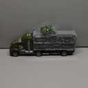 JOYIN 25 in 1 Military Kids Truck Toys for Age 3+, Toddler Boy Toys, Army Men Tanks Set with Soldier Men, Mini Battle Cars in Carrier Truck with Lights and Sounds, Gifts for Grandkids, Easter Basket