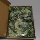 Giegxin 2 Pcs Total 10 ft Artificial Olive Leaf Vine Artificial Garland Hanging Green Vine with Fake Fruits Greenery Olive Leaves Decor for Wedding Backdrop Home Office Garden Wall Door