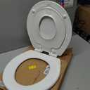 Mayfair NextStep2 Toilet Seat with Built-In Potty Training Seat, Slow-Close, Removable that will Never Loosen, Round, White