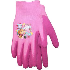 Midwest Quality Gloves Nickelodeon Paw Patrol Girls Kids Garden Gripper Glove, PWG100T, Toddler, 2 Count (Pack of 1) Pink, Set of 3