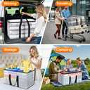 2 x Fab totes Moving Bags Extra Heavy Duty Oversized Storage Bags with Reinforced Handle and Double Zippers,Moving Supplies Totes for Storage Packing Dorm Room Essentials Alternative to Moving Boxes