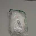 OYOANGLE Women's 2 Piece Polka Dots Lace Sheer Mesh V Neck Babydoll Teddy Lingerie Set (X-Large, White)