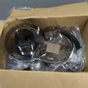 Qcen Juicer Machine, 800W Centrifugal Juicer Extractor with Wide Mouth 3 Feed Chute for Fruit Vegetable, Easy to Clean, Stainless Steel, BPA-free (Black)