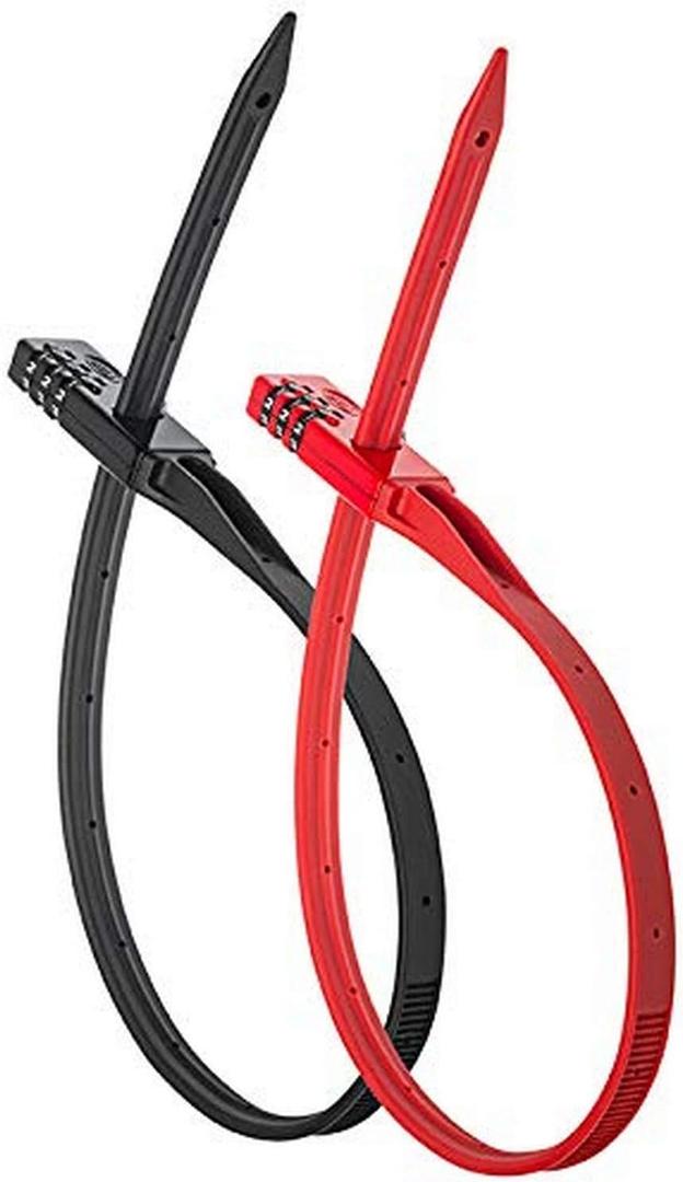 QuickZip Zip-Tie Multi-Purpose Combo Lock 2 Pack