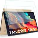 2-Pack Screen Protector Compatible with URAO 2024 10.1" Android Tablet, [HD Clarity] [9 Hardness] [Anti-Scratch] Tempered Glass Replacement for URAO C107 10.1"/ Higrace C107 10.1"