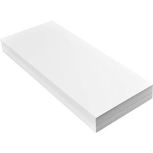 Home Advantage 4x9 Index Rack Business Marketing Note Cards Blank White