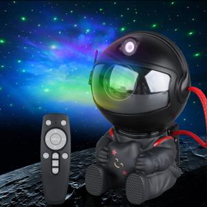 Astronaut Star Projector, Star Projector Galaxy Light for Kids，8 Modes Remote and 270° Adjustable Led Lights for Bedroom, Girls Room Decoration, Home Theater, Ceiling, Timer (Original Black)