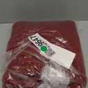 YUJUN 48 Inches Christmas Knitted Tree Skirt Decorations Xmas Large Red Chunky Cable Farmhouse Thick Rustic Tree Skirt for Merry Christmas Tree Holiday Home Party Decoration