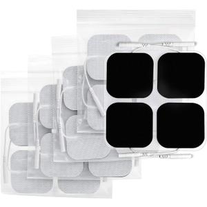 AUVON TENS Unit Pads Electrode Patches with Upgraded Self-Stick Performance and Skin-Friendly Design for Electrotherapy