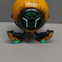 GravaStar Loudspeakers Mars Pro Portable Bluetooth Speaker New Version, Deep Bass Loud Stereo Sound, 15H Playtime, 6 RGB Lights, Dual Pairing, Portable for Home, Outdoors, Party, Camping, Home, Gifts (War Damaged Yellow)