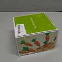 Wdmiya Montessoritoys for 1 Year Old, Wooden Toys Developmental Shape Sorting & Matching Puzzle Carrots Harvest Game, Birthday Gifts for Toddlers Babies Boys and Girls 6-12 Months Christmas