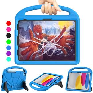 New iPad (A16) 11th/10th Generation Case for Kids 2025/2022, Lainergie iPad 10.9 Case 10th Generation Lightweight Shockproof Kids Friendly Cover with Handle Kickstand for 10.9 iPad 10th Gen 2022,Blue
