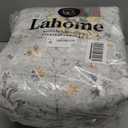 Lahome Boho Light Blue Area Rug 8x10 for Living Room, Soft Floral Rugs for Bedroom Aesthetic, Washable Floor Carpet Non Slip Indoor for Dining Room Home Decor (Blue/Grey)