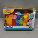 Melissa & Doug Ks Kids, Flip Fish Stuffed Animal, Soft Baby Book, Multi-Textured Squeaking & Crinkling Infant Sensory Toys for Babies with Baby Mirror, Tummy Time Toys for Infants Ages 09 Months