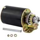 14 Tooth Starter Motor Replacement For Craftsman LT1000 LT2000 DYT4000 YT3000 B & S 13-21Hp 31H777, 42"48" Deck Riding Mower OHV John Deere LA120 LA135 LA145 LA155 LA165 LA100 LA105 LA125 Z225 Z225A