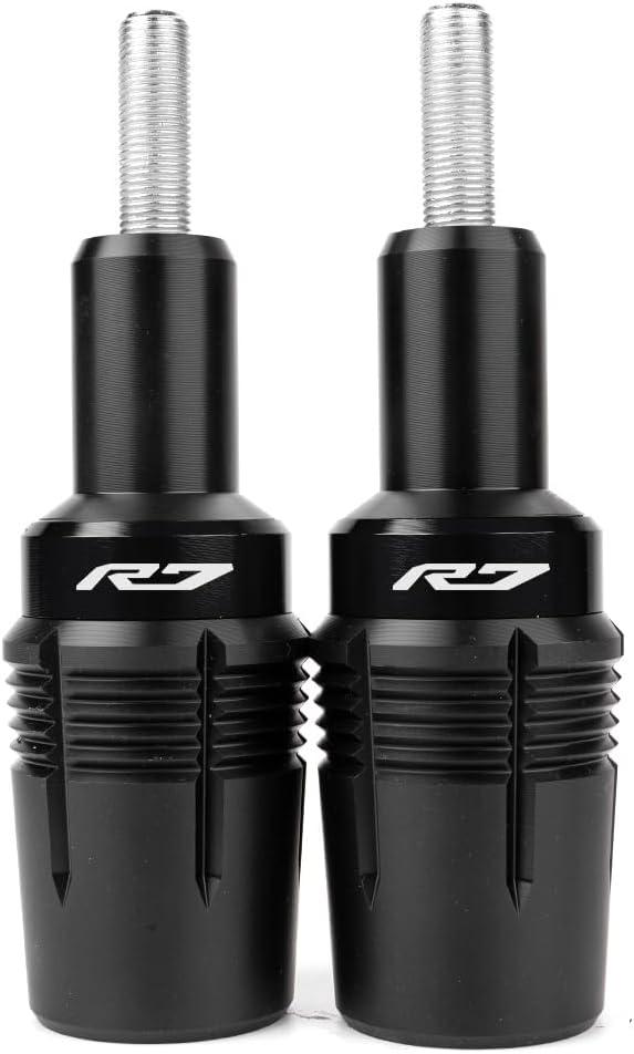 MOWOK Frame Sliders for Yamaha R7 YZFR7 2021 2022 2023 2024 2025 2026 Motorcycle Accessories Crash Protection pad Bobbins Pad Falling Protector Frame Sliders YZF-R7 (Black)
