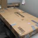 Outsunny Outdoor Rocking Chair, Patio Wooden Rocking Chair with Smooth Armrests, High Back for Garden, Balcony, Porch, Supports Up to 353 lbs, Black (1 Pack)