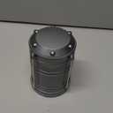 Lichamp LED Camping Lantern, 4 Pack Battery Powered Flashlight for Power Outages, Portable Collapsible Hanging Light Essential for Home, Outdoor, Emergency Lamp Survival Kit Gear for Hurricane, Gray