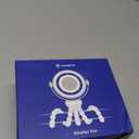 SWEETFULL Baby Stroller Fan - 4000mAh Rechargeable 4-Speed Quiet with LED Display & Night Light, Mini Portable 360 Clip On Safe Fan for Car Seat, Crib, Travel - Brown