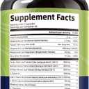 2 x Yerba Mate Capsules - Yerba Mate Complex Supplement for Focus, Memory & Energy Support - Mate Tea Alternative with Natural Caffeine, Portable & Easy to Use - 60 Servings