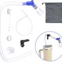 Tube Adapter System - Hands-Free Drinking System for Stanley 30oz, 40oz Tumblers | Leak-Proof Silicone Hose Kit with Magnetic Clip & Cleaning Brush | BPA-Free Travel, Hiking, Wheelchair Accessible