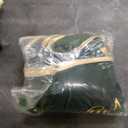  Tree Skirt Emerald Green Velvet Beaded Embroidered 48”