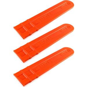 QWORK Chainsaw Chain Cover, 3 Pack 20 Inch Chain Chainsaw Saw Bar Scabbard Cover