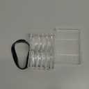 Spare Set of Magnifying Glass 5 Lenses 1X,1.5X,2X,2.5X,3.5X Magnification Acrylic Magnifying Lenses with Storage Case