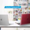 IBENZER Compatible with MacBook 12 Inch Case, Hard Shell Case Cover for Mac 12 with Retina Display Model A1534 2020 2019 2018 2017 2016 2015, Marsala Red, MM12MSWR-A