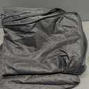 Easy-Going Waterproof Patio Cushion Covers ONLY Cover 22x20x4 inch 2 Pack Replacement Non-Slip Outdoor Seat Cushion Slipcover with Zipper. Dark Gray
