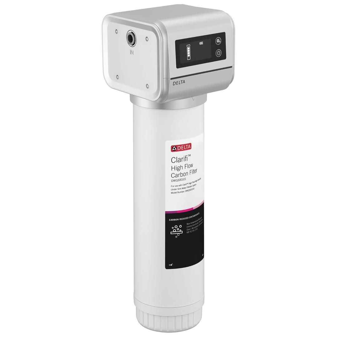 Delta Clarifi High Flow Under Sink Water Filter System, Water Filter for Kitchen and Bathroom Sink Faucet, DWQ3501510