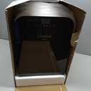 Cooluli 20 Liter Mini Fridge with Temperature Control - Black