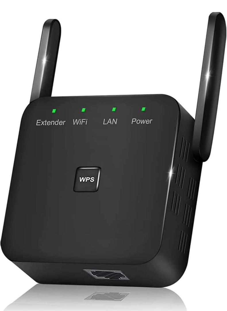 2026 Fastest WiFi Extender Signal Booster Covers 10000 Sq.ft and 80 Devices 2.4GHz High Speed WiFi Repeater with Ethernet Port Eliminate Dead Zones with Wireless Internet Booster for Home