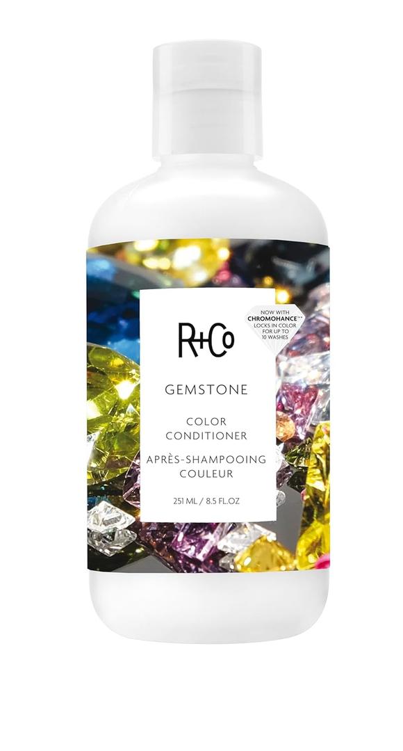 R+Co GEMSTONE Color Conditioner  Color-Enhancing & Protecting Conditioner, Hydrates & Strengthens, All Hair Types (8.5 Ounce (Pack of 1))