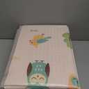 Baby Play Mat, 50 x 50 Inch Play Mat Perfect for Use Baby Playpen, Foldable Baby Foam Playmat for Floor, Portable Waterproof Activity PlayMats for Babies, Infants and Toddlers (Beige)