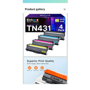 E-Z Ink TN431 Toner Cartridge Compatible for Brother TN431 TN-431 TN433 TN436 to Use with Brother HL-L8360CDW HL-L8260CDW MFC-L8900CDW MFC-L8690CDW Printer (Cyan, Yellow, Magenta, Black, 4 Pack)