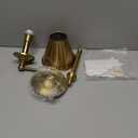 Brushed Brass Wall Sconce Modern Gold Bathroom Wall Lighting Vanity Light Fixtures with Metal Lampshade Industrial Mid Century Wall Mount Lights for Living Room Bedroom Stairs Corridor Mirror