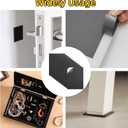 MEARCOOH Self Adhesive Foam Sheets, Black 9x12 Inch 2mm Sticky Eva Foam Paper for Crafts Cardmaking Photo Frames Classroom Scrapbooking Christmas Crafts (Black 10 Sheets)