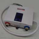 Tankless Water Heater Electric for Single Sink Faucet, ThermoMate 3500W 120V Small Point of Use Instant Hot Water Heater with Temperature Display, Self-modulating, ETL Certified