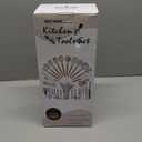 Kitchen Utensils Set- 35 PCs Cooking Utensils with Grater,Tongs, Spoon Spatula &Turner Made of Heat Resistant Food Grade Silicone and Wooden Handles Kitchen Gadgets Tools Set for Nonstick Cookware (Khaki)