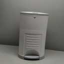 Diaper Dekor Classic Hands-Free Diaper Pail | Easiest to Use | Just Step  Drop  Done | Doesnt Absorb Odors | Most Economical Refill System | 70% Recycled Materials | EKO White