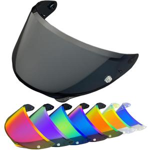 HJ-42 Helmet Visor Replacement.HJ-42 Helmet Face Shield UV Protection Compatible with HJC RPHA 12,RPHA 12N,RPHA 12 Carbon (Deep Black-Day Use Only)
