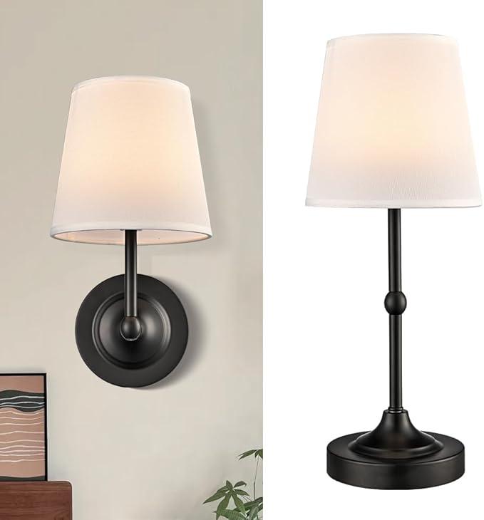 Cordless Table Lamp Rechargeable Lamp, 2in1 Battery Operated Portable Desk Lamp,Black Small Table Lamp with Dimmable Magnetic LED Bulb,Wireless Light for Bedroom LivingRoom Office Bedside Night Lamp Cordless Table Lamp Rechargeable Lamp, 2in1 Battery Operated Portable Desk Lamp,Black Small Table Lamp with Dimmable Magnetic LED Bulb,Wireless Light for Bedroom LivingRoom Office Bedside Night Lamp