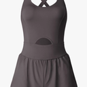 Women's Workout Romper One Piece Sleeveless Jumpsuits Running Onesie Short Athletic Summer Outfits Yoga Clothes
Size XS