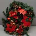 Christmas Wreath Xmas Garland Christmas Tree Door Decor Ornament