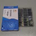 Kadrick Metric Screws Assortment,2240 Pcs M3 Screws Nuts Washers Assortment M3x4MM-35MM, Hex Socket Button & Cap Head M3 Machine Bolts Kit, 12.9 & 10.9 Grade Black Alloy Steel for 3D Printing